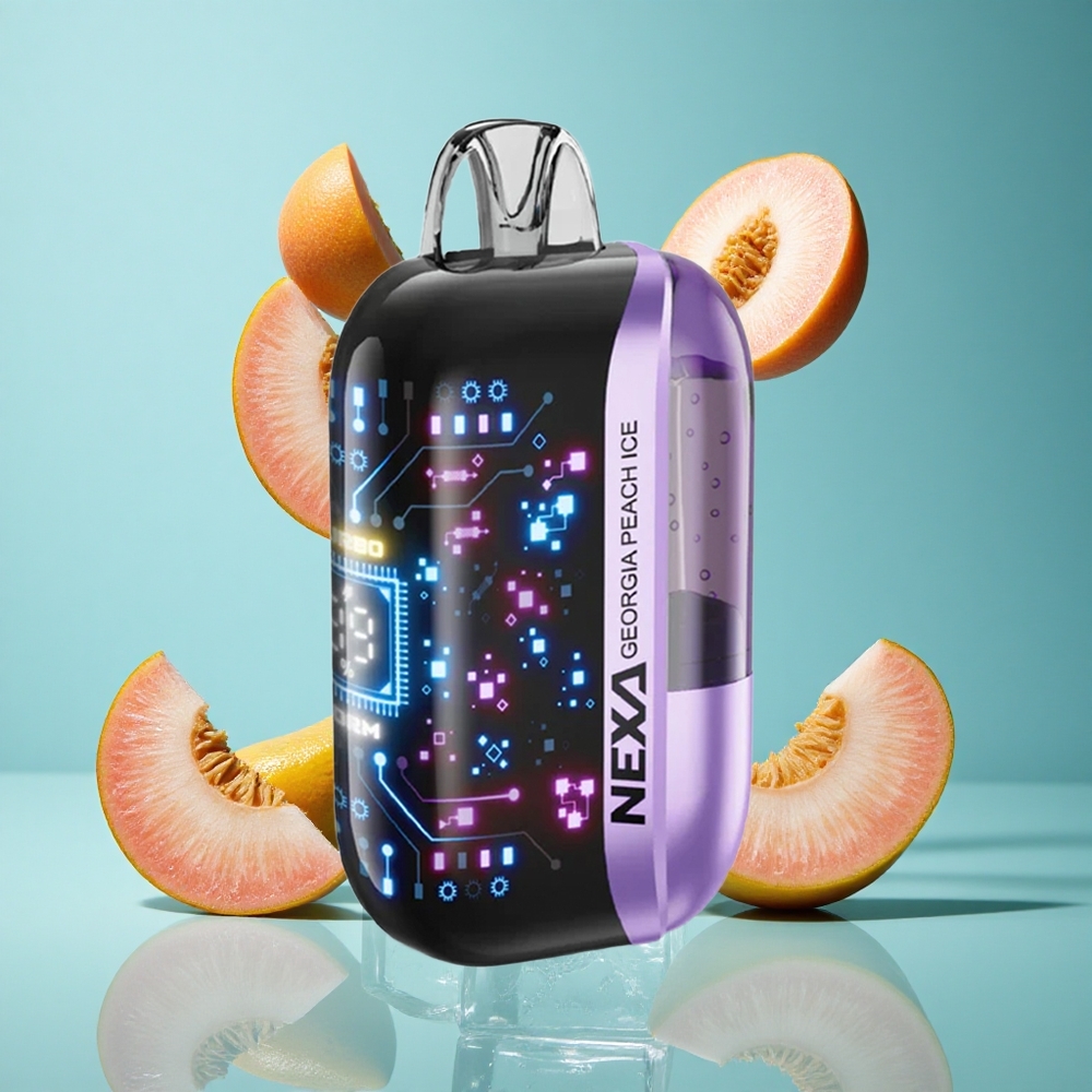 Праскова Лед NEXA Ultra 50000 Външни удари 20мл Капацитет Bulgaria vapes