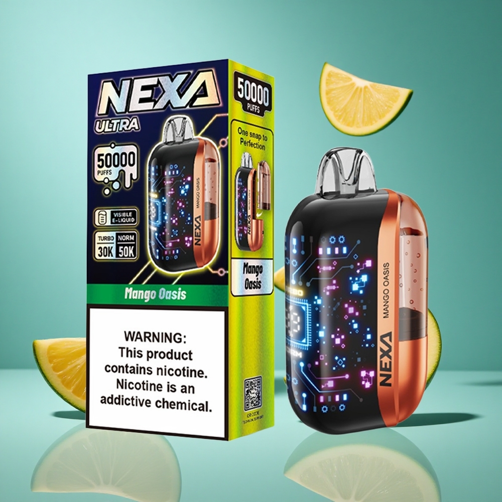 Манго Оазис NEXA Ultra 50000 Пуфове 20мл Bulgaria vapes