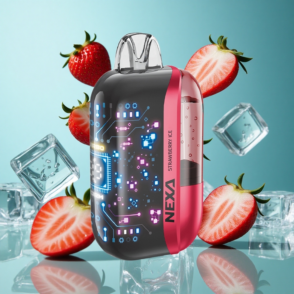 Ягода Лед NEXA Ultra 50000 Въздухоизтоствания 20мл Dual Mesh Bulgaria vapes
