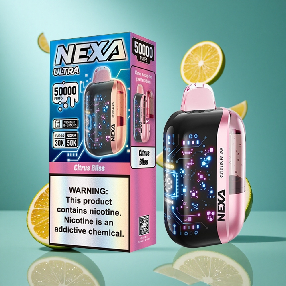 Цитрусово Блаженство NEXA Ultra 50 000 Пуфове 20мл Батерия 800mah Bulgaria vapes