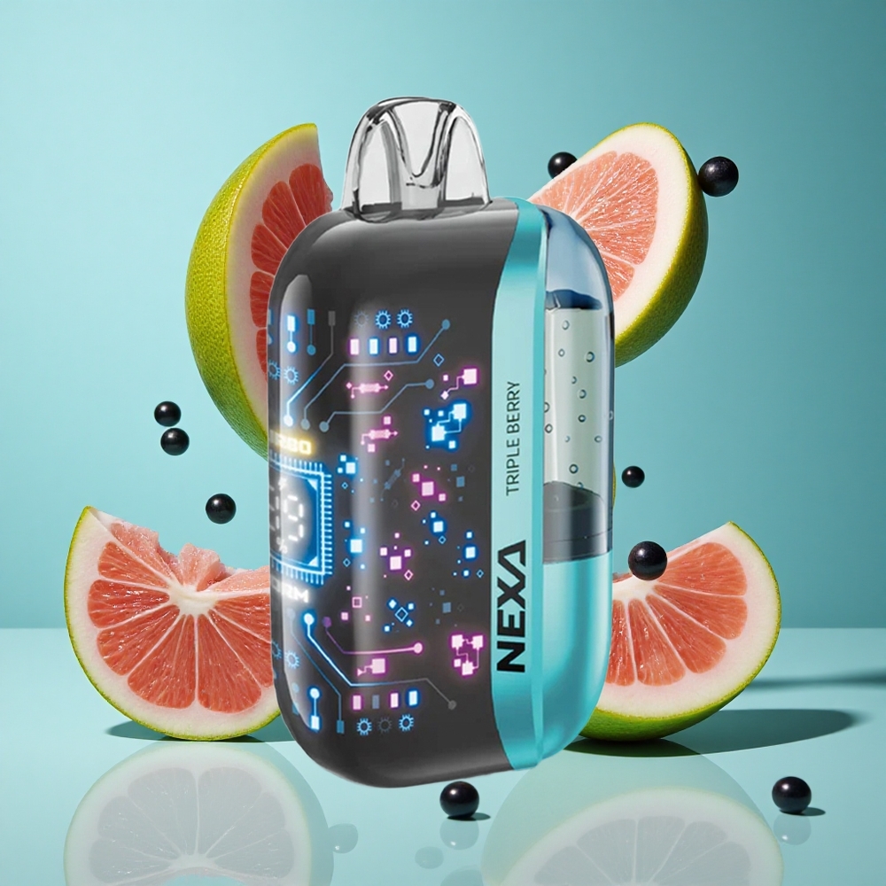 Тройни ягоди NEXA Ultra 50 000 пуфса 5% никотин Bulgaria vapes