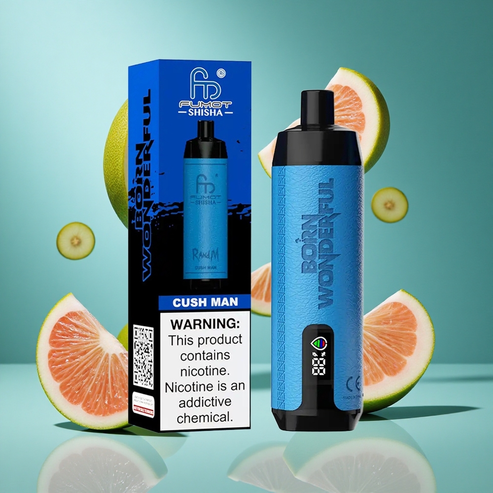 Куш Ман RandM Fumot Шиша 10000 Пуфове LED Индикатор Bulgaria vapes