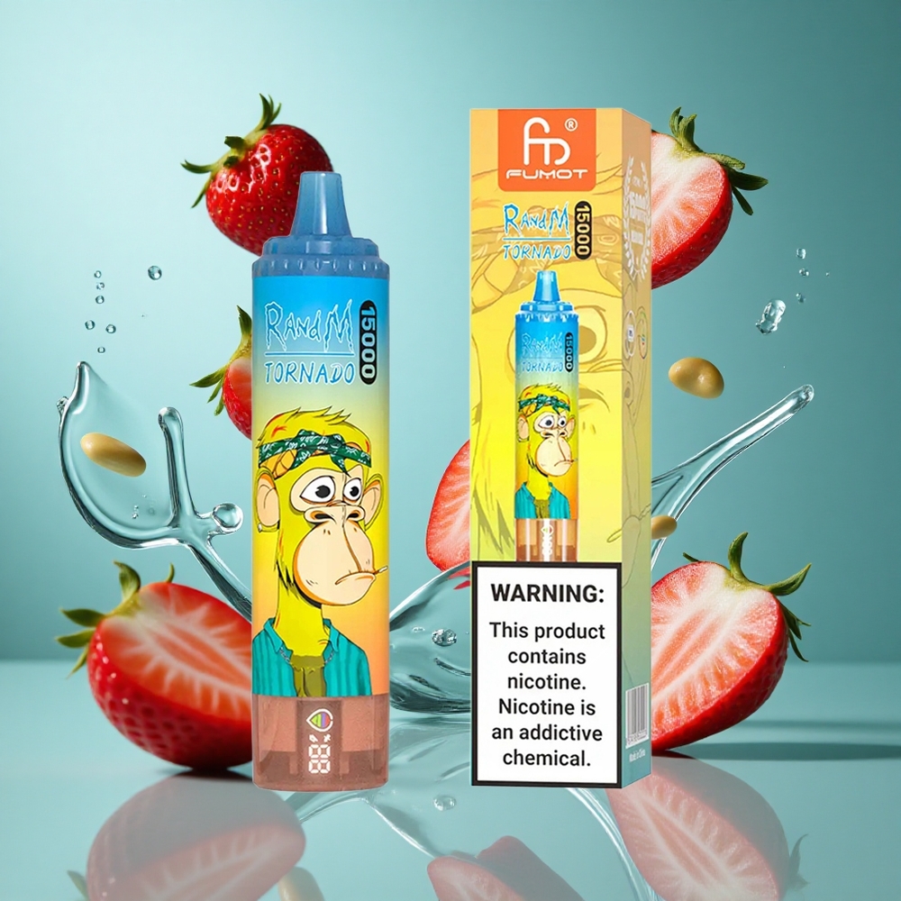 Ягода RandM Fumot Tornado 15000 Пуфове 25мл Bulgaria vapes