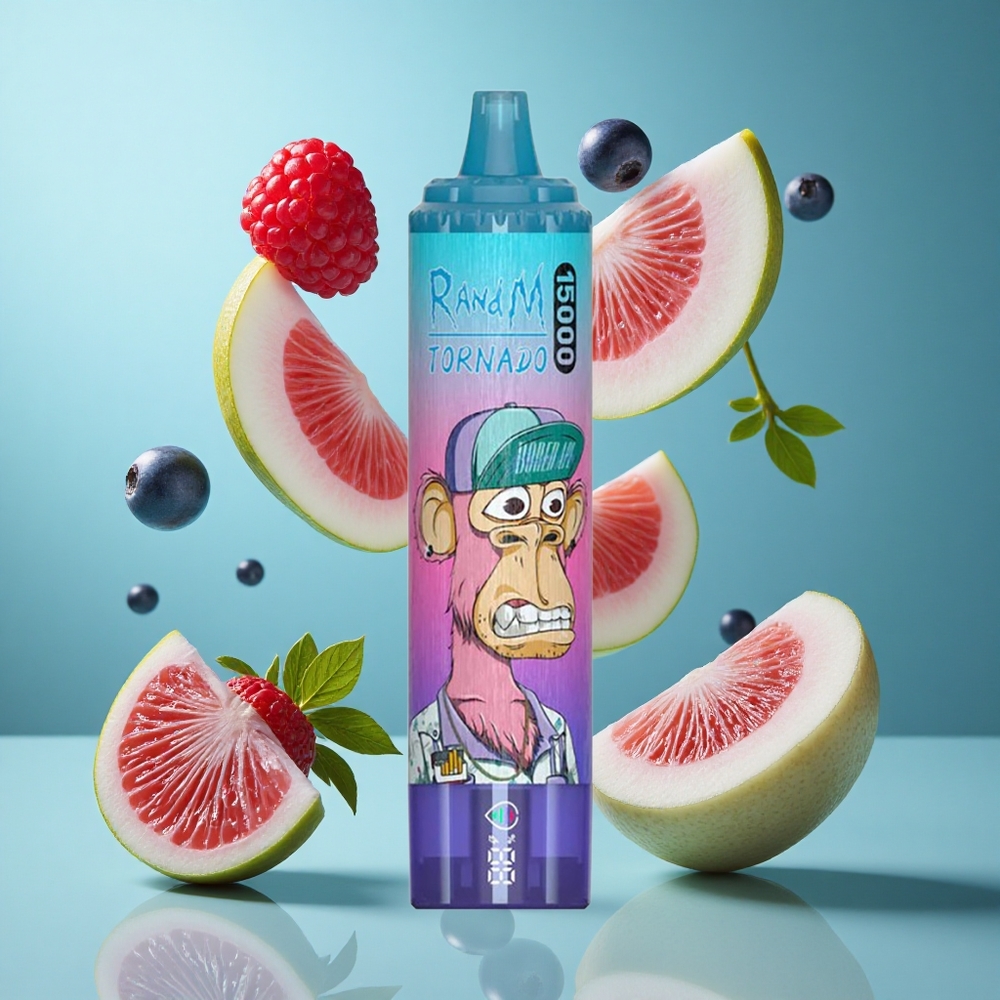 Боровинка Малина RandM Fumot Tornado 15000 Пуфове 25ml Bulgaria vapes