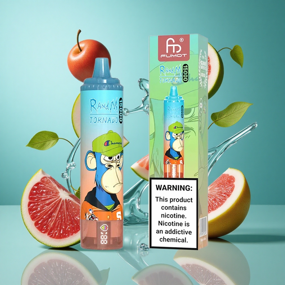 Черешов кола RandM Fumot Tornado 15000 пуфове 25ml Bulgaria vapes