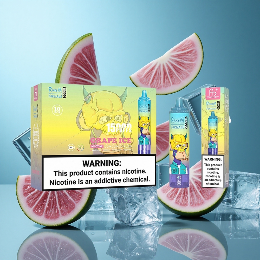 Гроздов лед RandM Fumot Tornado 15000 пуфове 25ml Bulgaria vapes