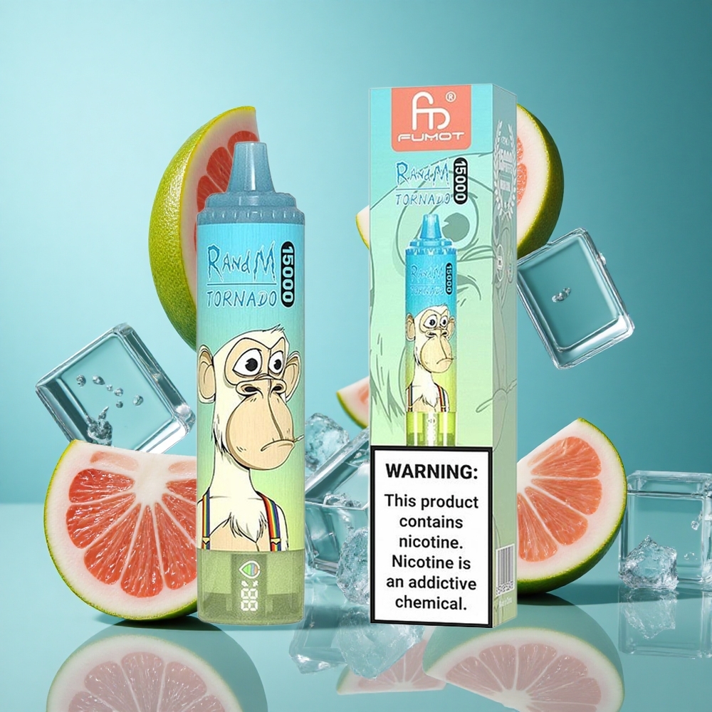Ледена сладоледка RandM Fumot Tornado 15000 пуфове 25ml Bulgaria vapes