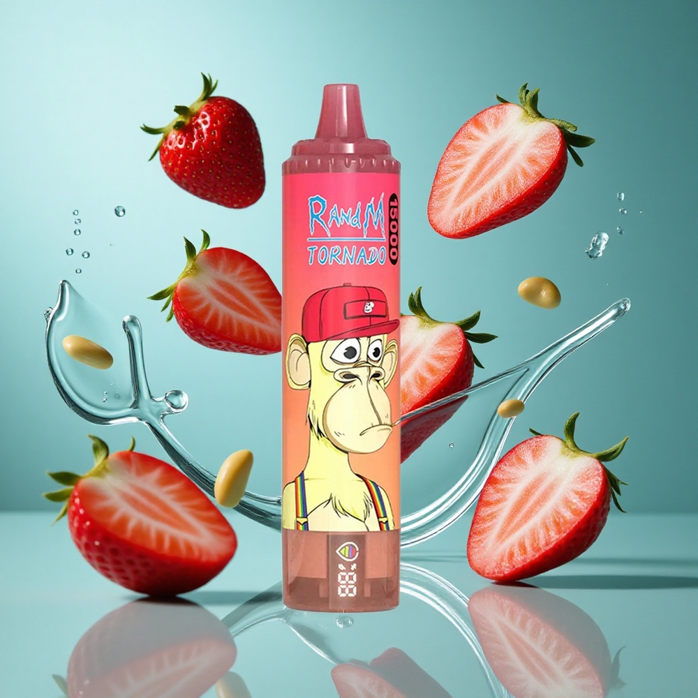 Ягода Червен бик RandM Fumot Tornado 15000 Пуфове 25ml Bulgaria vapes