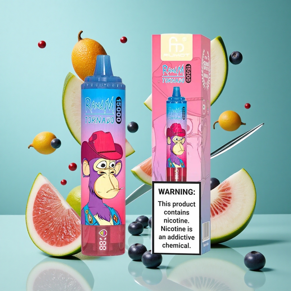 Смесени горски плодове RandM Fumot Tornado 15000 пуфки LCD Bulgaria vapes