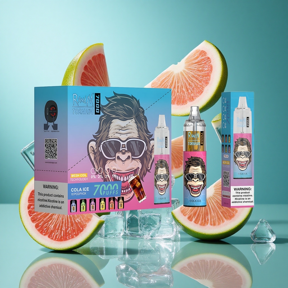 Кола Лед RandM Fumot Tornado 7000 пуфове 14ML Bulgaria vapes