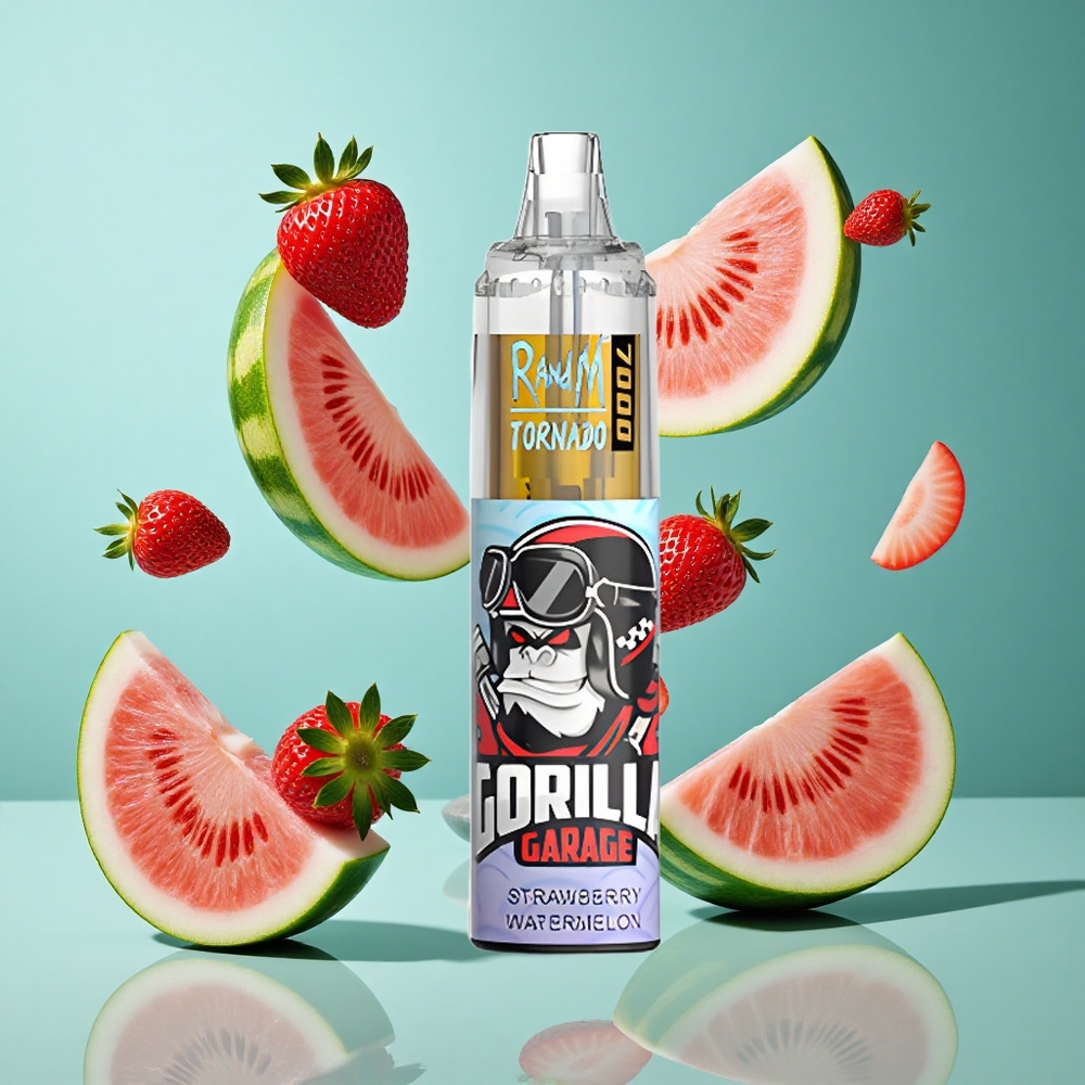 Ягода Диня RandM Fumot Tornado 7000 Пуфове 14ML Bulgaria vapes