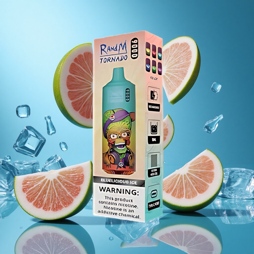Синьо Ледово RandM Fumot Tornado 9000 Пуфове 18 мл Bulgaria vapes