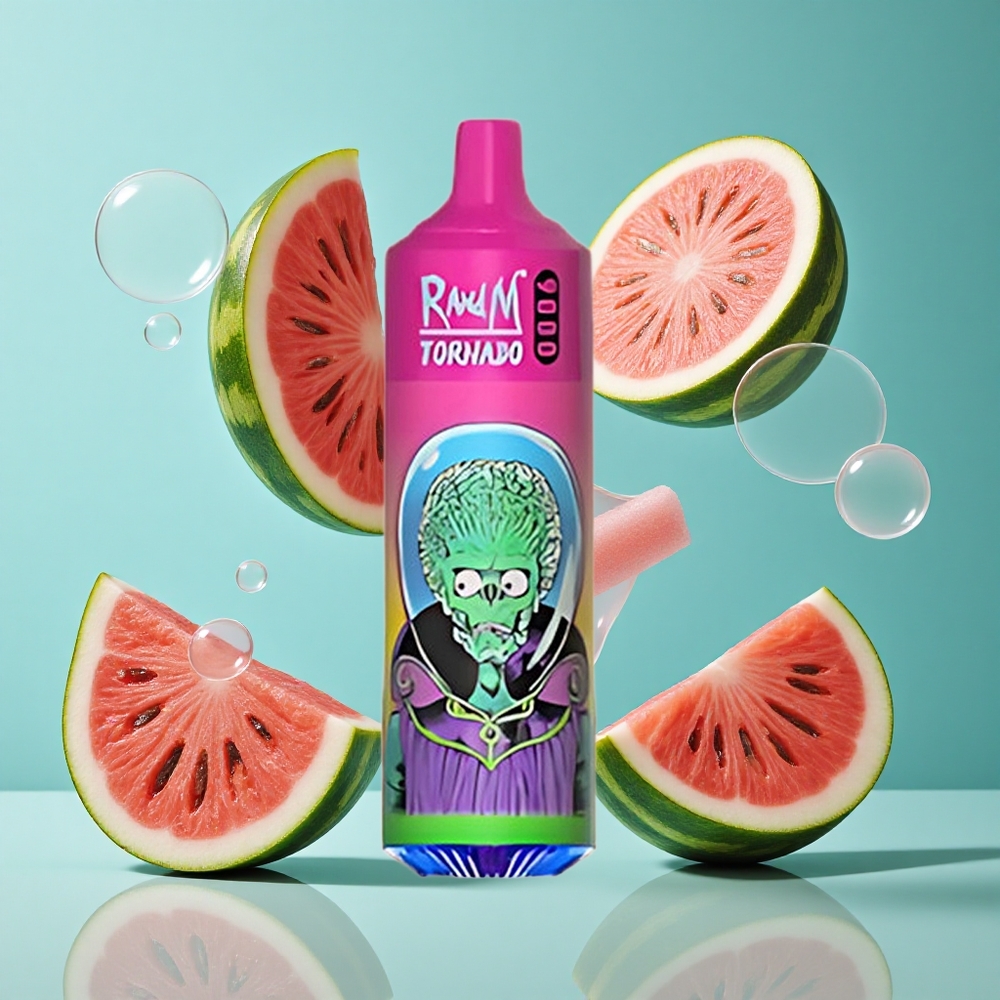 Диня Дъвка RandM Fumot Tornado 9000 Пуфове 18 mL Bulgaria vapes