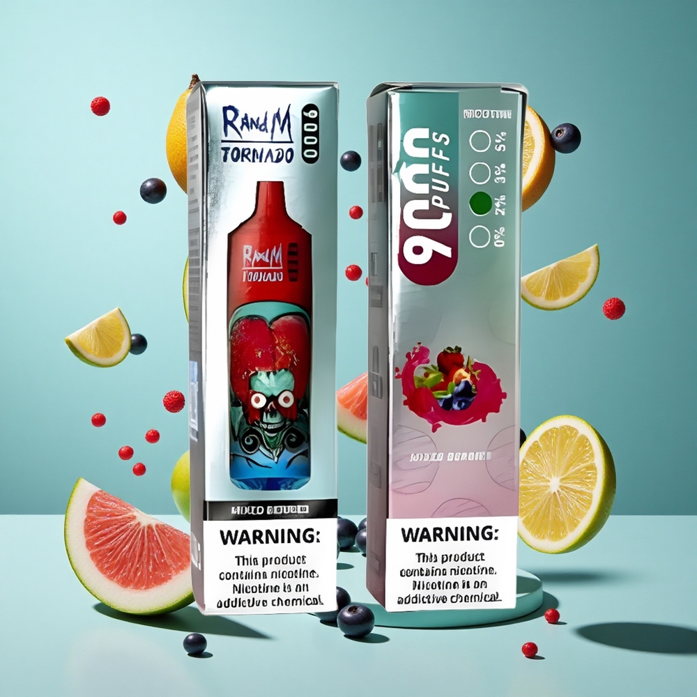 Смесени горски плодове RandM Fumot Tornado 9000 пуфса RGB дисплей Bulgaria vapes