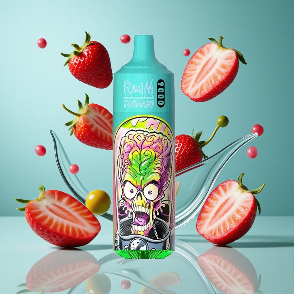 Ягода Нар RandM Fumot Tornado 9000 Пуфове RGB Bulgaria vapes