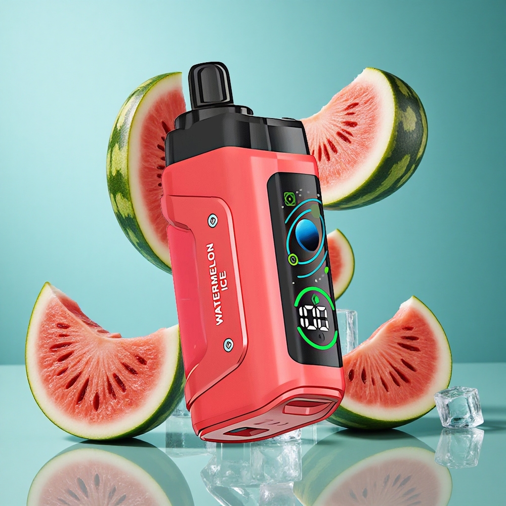 Диня Лед Razz Bar 45000 Въздушен поток 650 mAh Батерия Bulgaria vapes