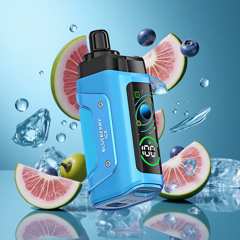 Боровинков Лед Razz Bar 45000 Пуфове Регулируем въздушен поток Bulgaria vapes