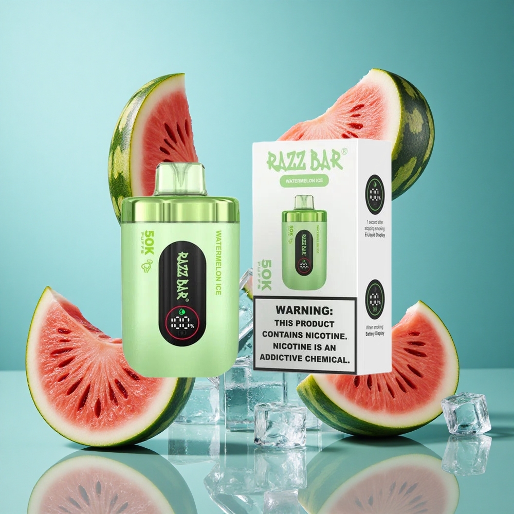 Диня Лед Razz Bar 50K 50000 Възглавнички 1.0 Ohm Mesh Bulgaria vapes