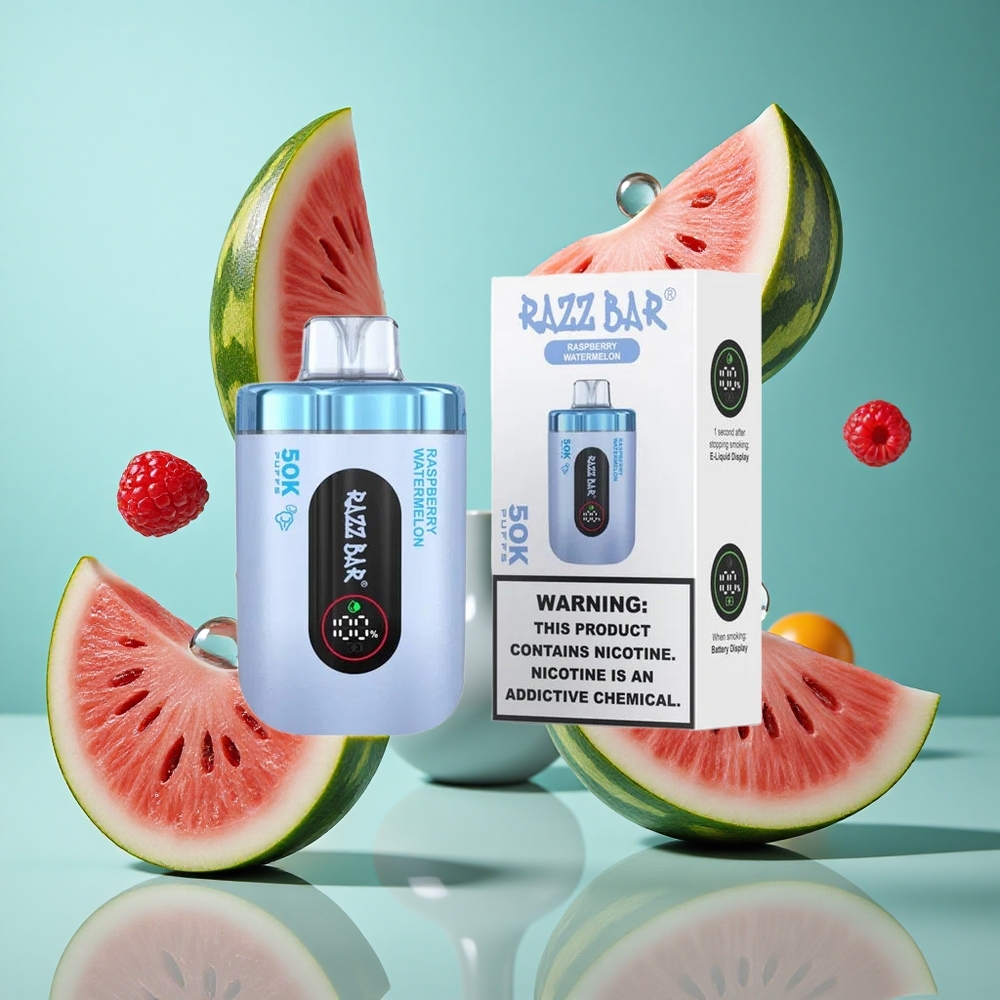 Малина Диня Razz Bar 50K 50000 Пуфове Type-C Bulgaria vapes