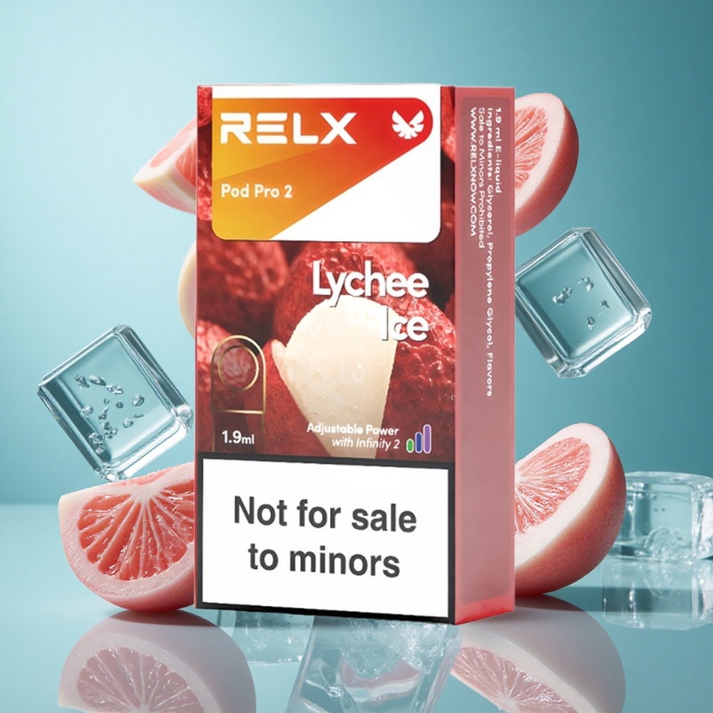 Личи Лед RELX Pod Pro 2 пуфове 0% никотин Bulgaria vapes