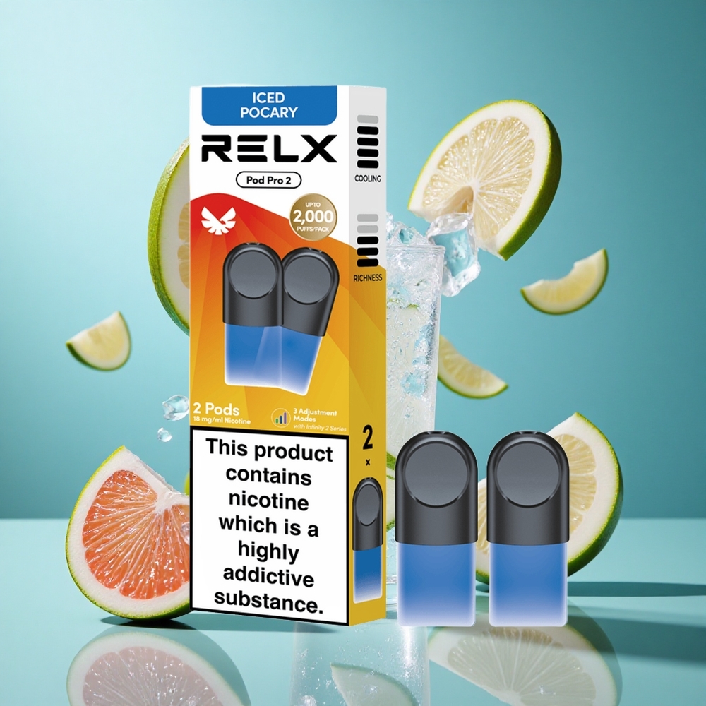 Ледово Спортен Напиток RELX Pod Pro 2 Пуфове 1.8% Никотин Bulgaria vapes