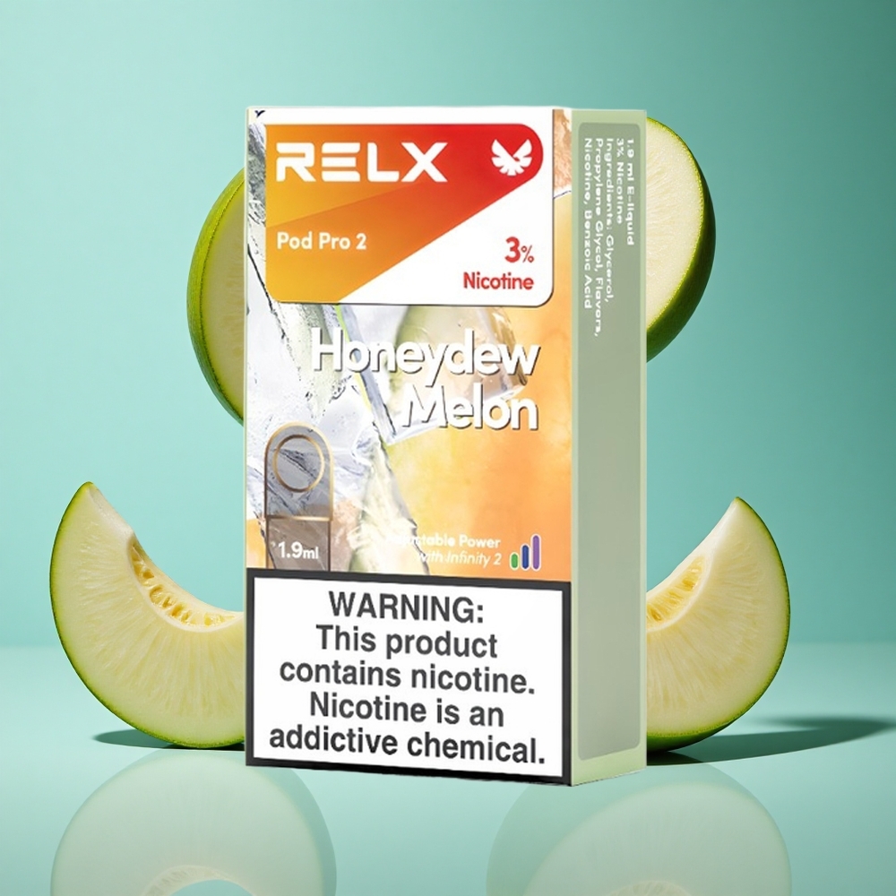 Пъпеш RELX Pod Pro 2 пуфове 3% никотин Bulgaria vapes