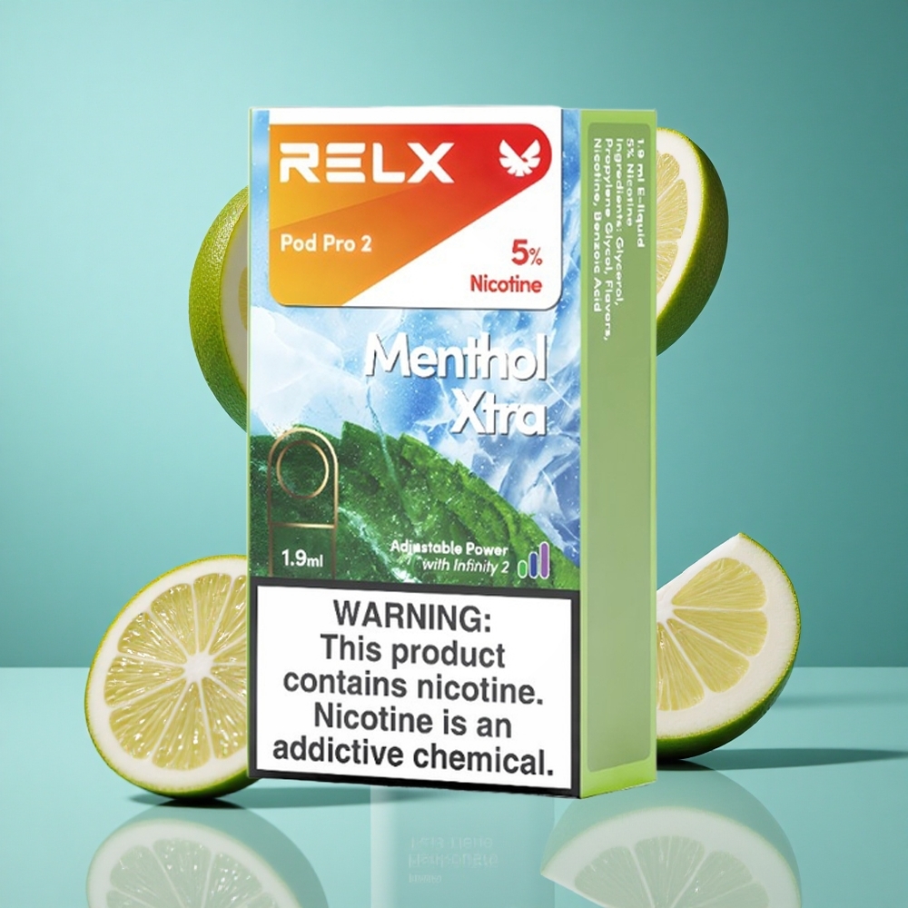 Мента Екстра RELX Pod Pro 2 пуфове 5% Никотин Bulgaria vapes