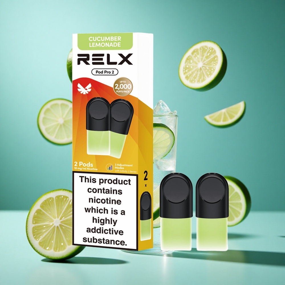 Доматеница-Лимонada RELX Pod Pro 2 пуфове 1.8% Никотин Bulgaria vapes