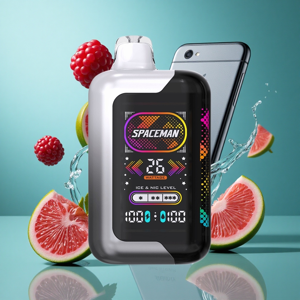 Боровинка Малина SMOK SPACEMAN 40000 Пуфове 20ml Bulgaria vapes