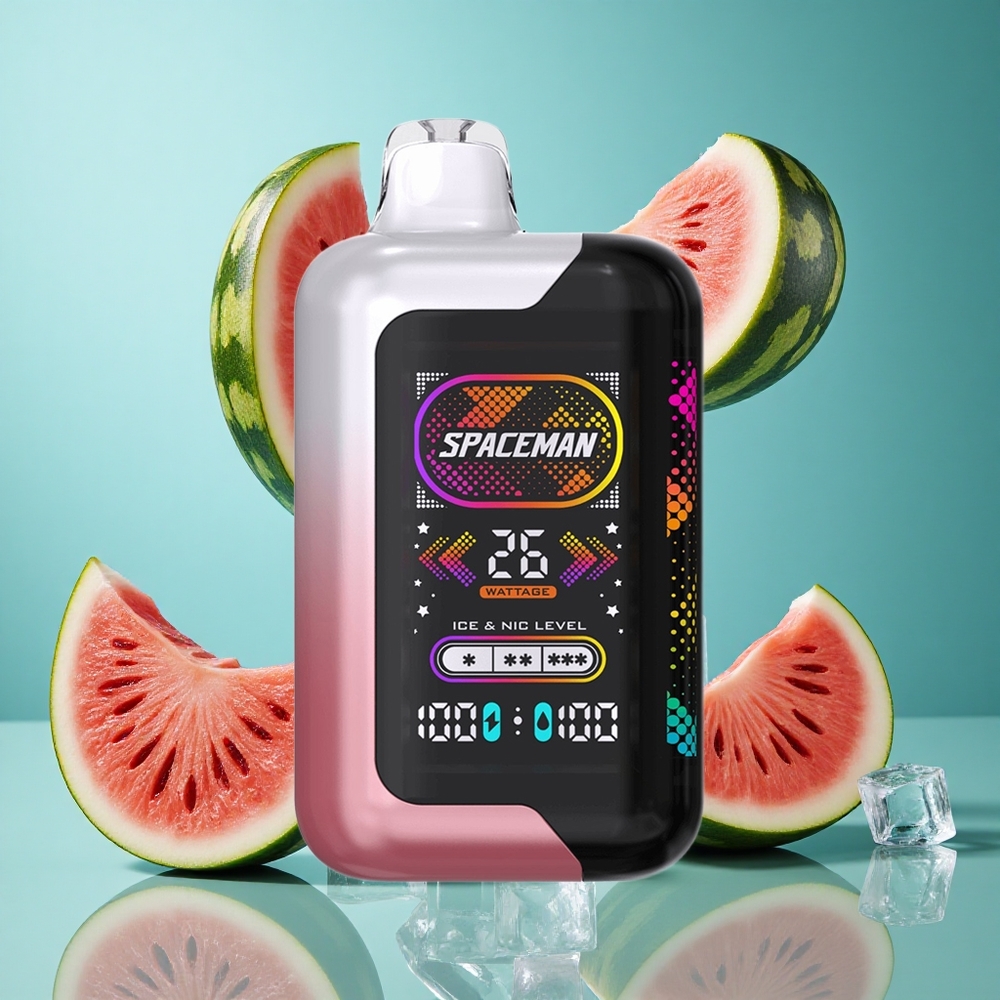 Диня лед SMOK SPACEMAN 40000 Пуфове 20ml Bulgaria vapes