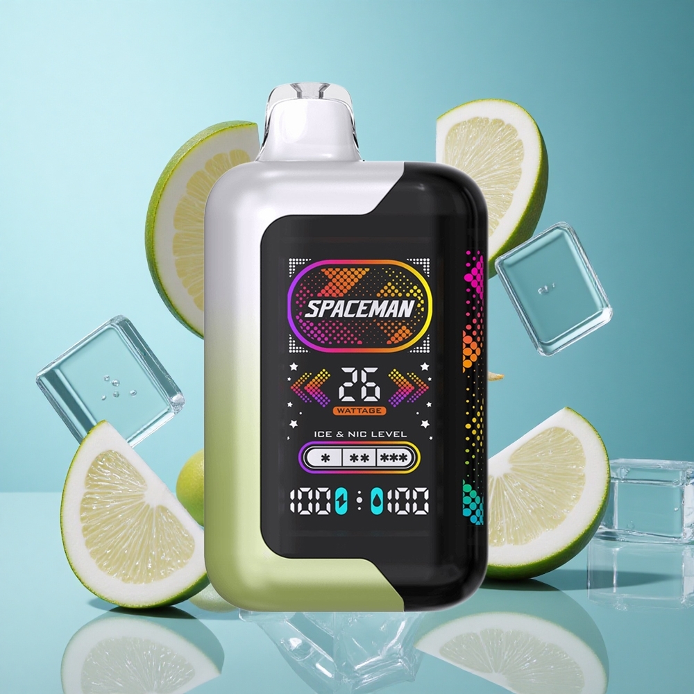 Бял Грозд Лед SMOK SPACEMAN 40000 Пуфове 20ml Електронна Течност Bulgaria vapes