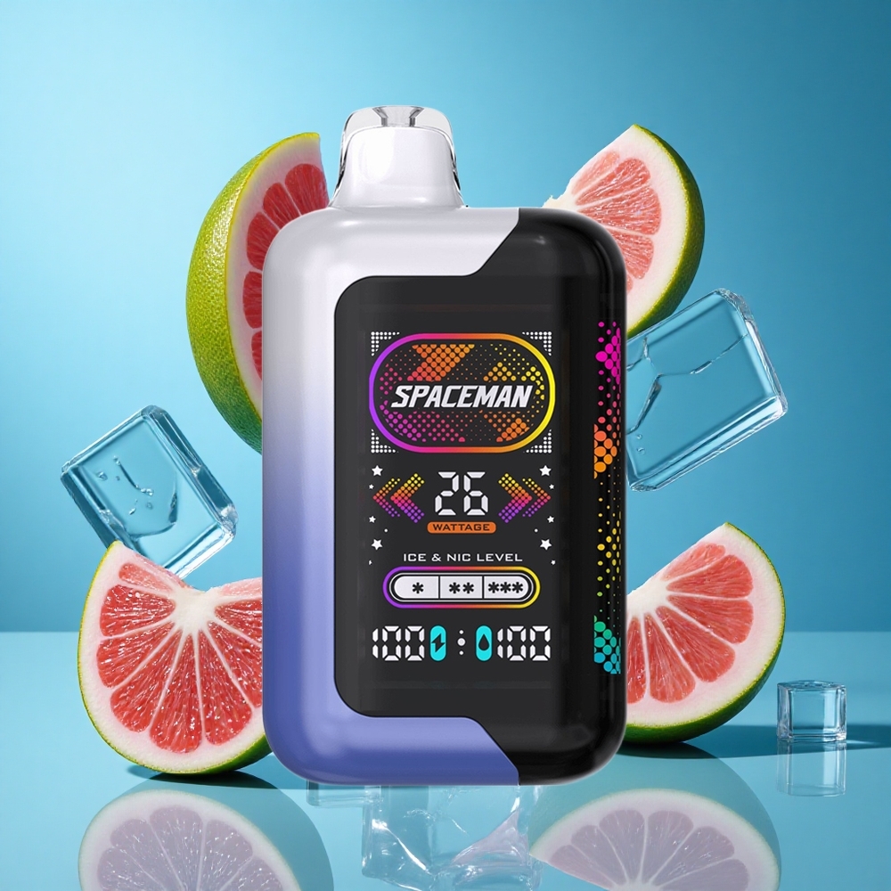 Синьо Рази Лед SMOK SPACEMAN SP40000 40000 Пуфове 20ml Bulgaria vapes