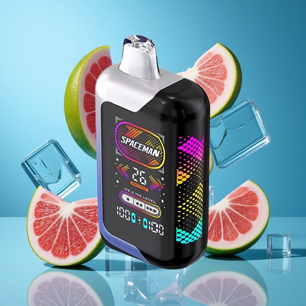 Синьо Рази Лед SMOK SPACEMAN SP40000 40000 Пуфове 20ml Bulgaria vapes